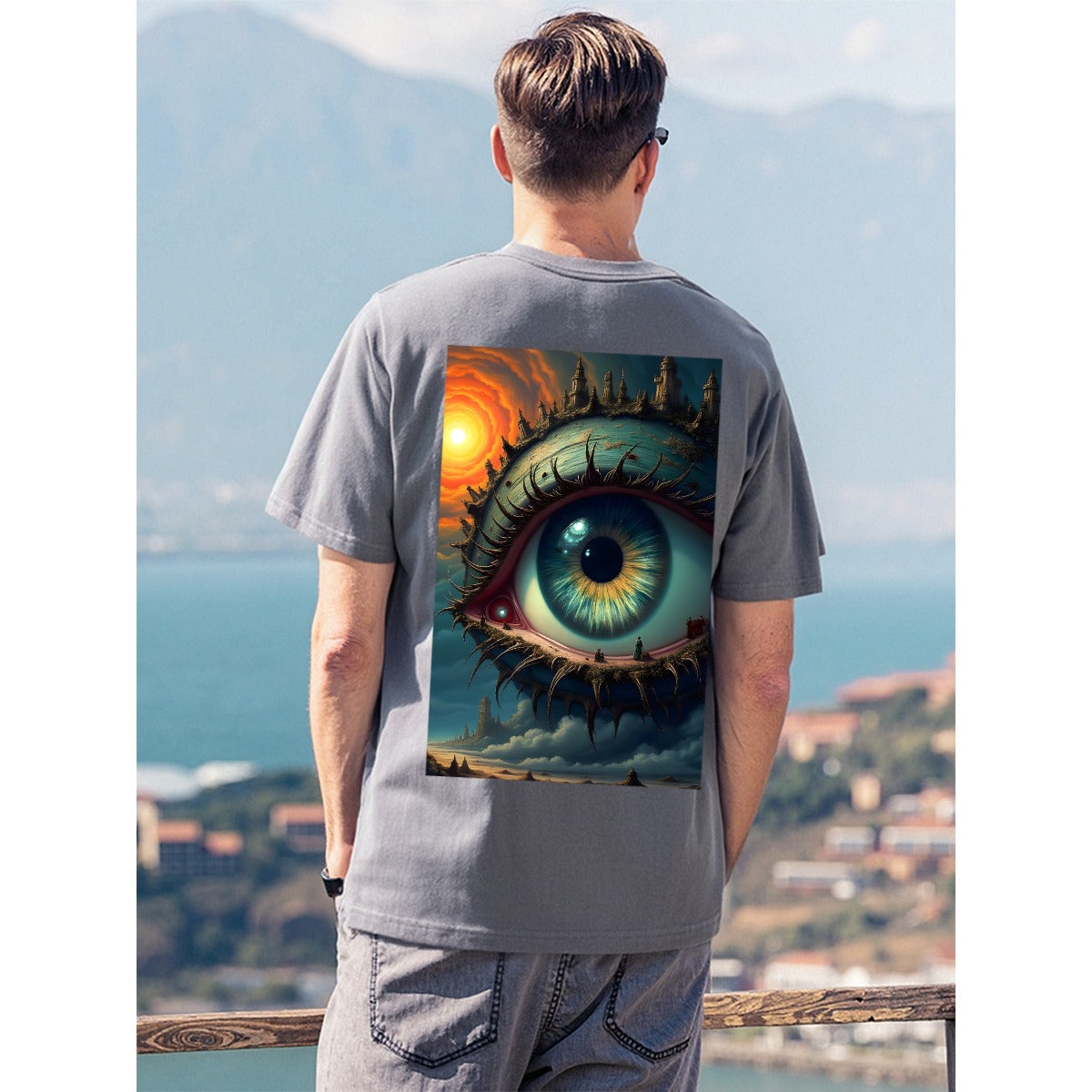 Men's T-Shirt For The USA|180GSM Back DTF