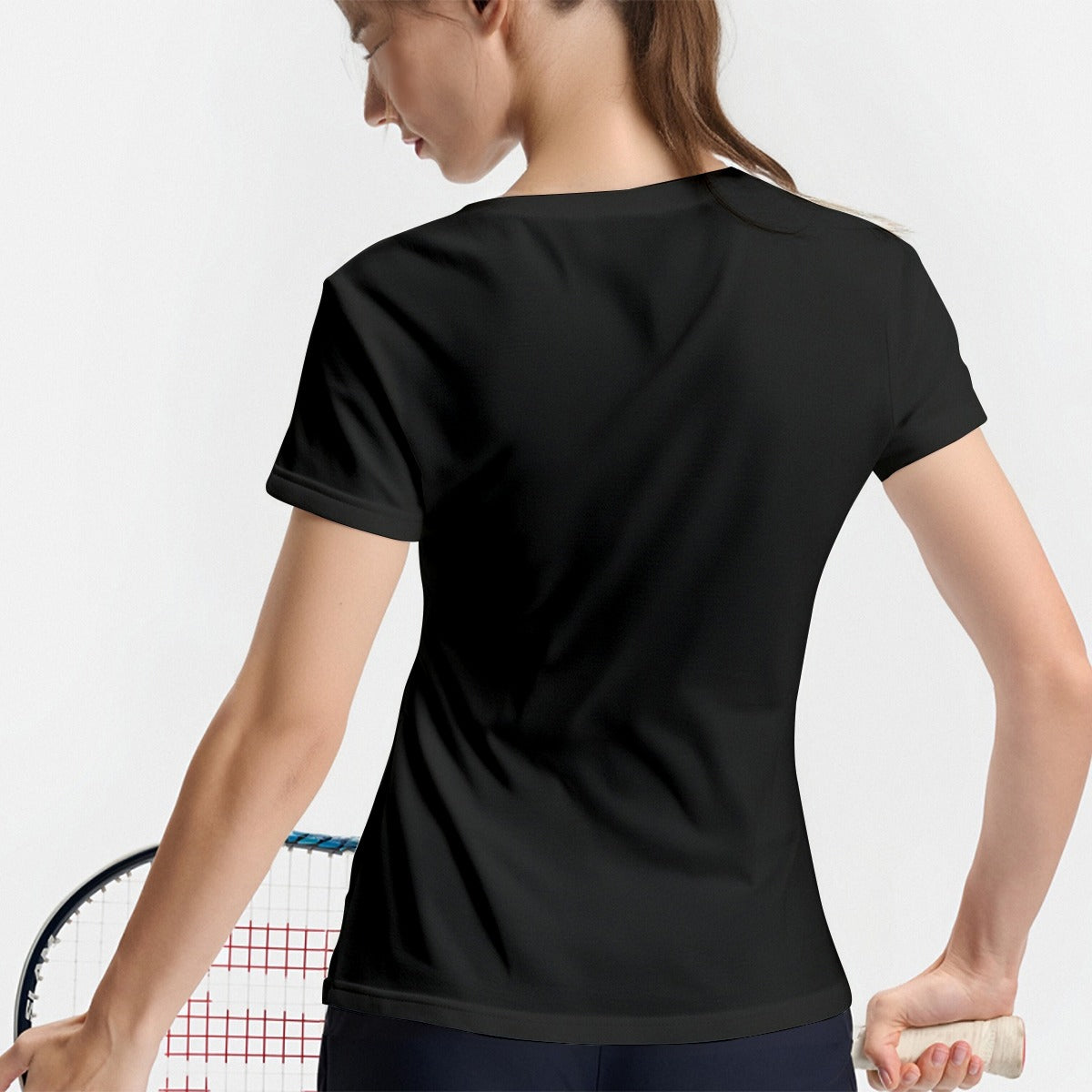 Women's Short-Sleeved Cotton T-Shirt USA