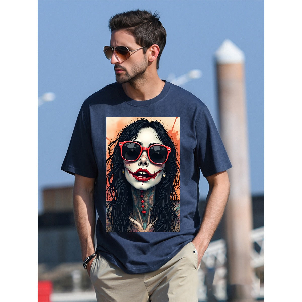 T-Shirt For The USA|180GSM Front DTF