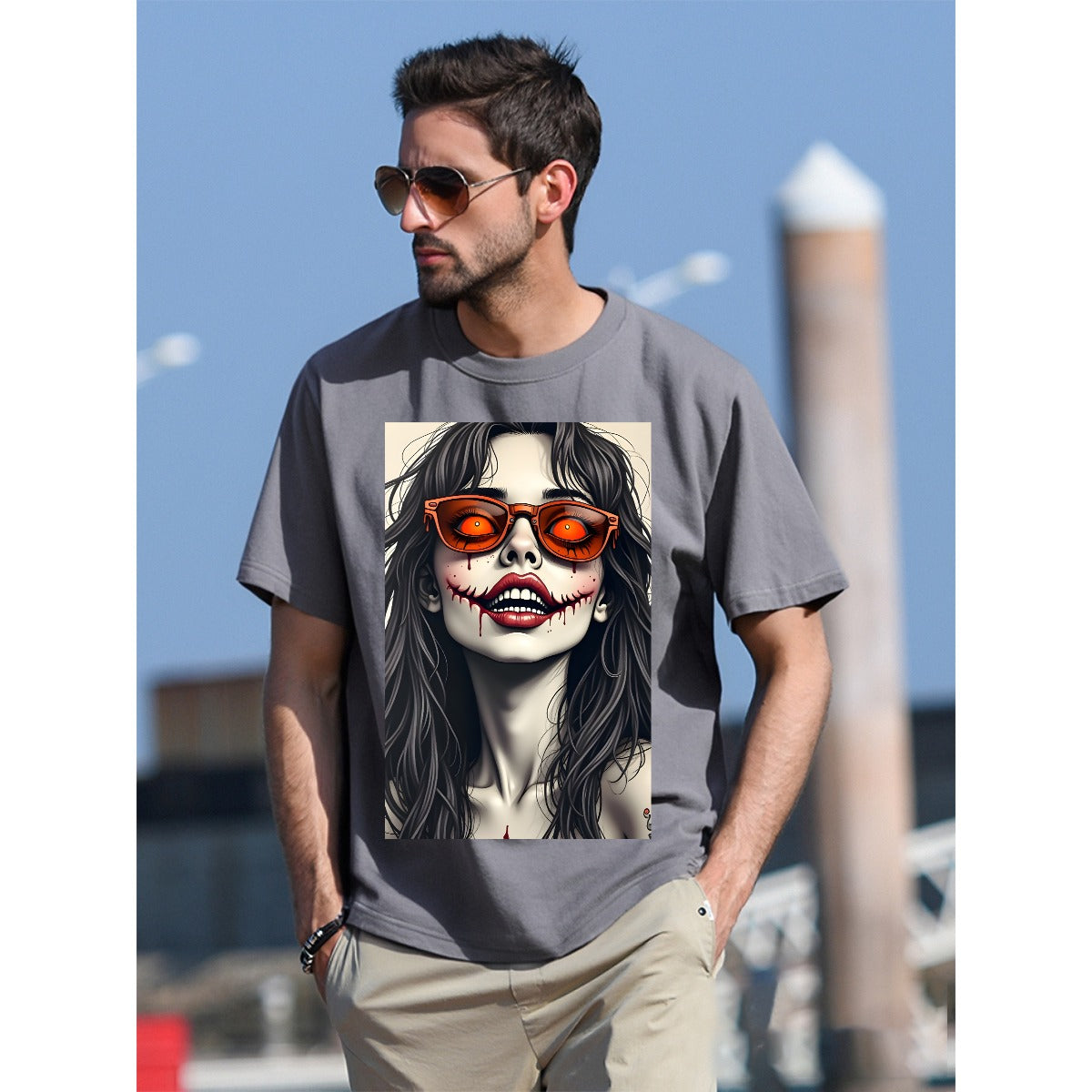 T-Shirt For The USA|180GSM Front DTF