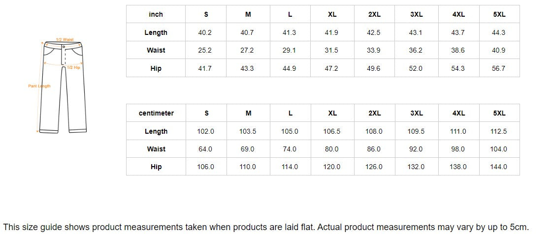 All-Over Print Unisex Straight Casual Pants Cotton