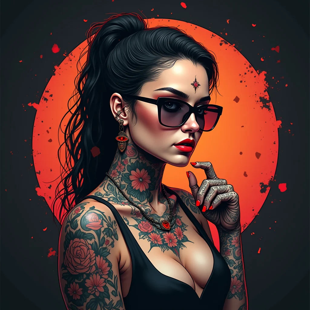Bold, Tattoo, Graphic, Design, AI Art, Unrealistic, - Bold Tattoo Graphic AI Art Unrealistic Design Trends