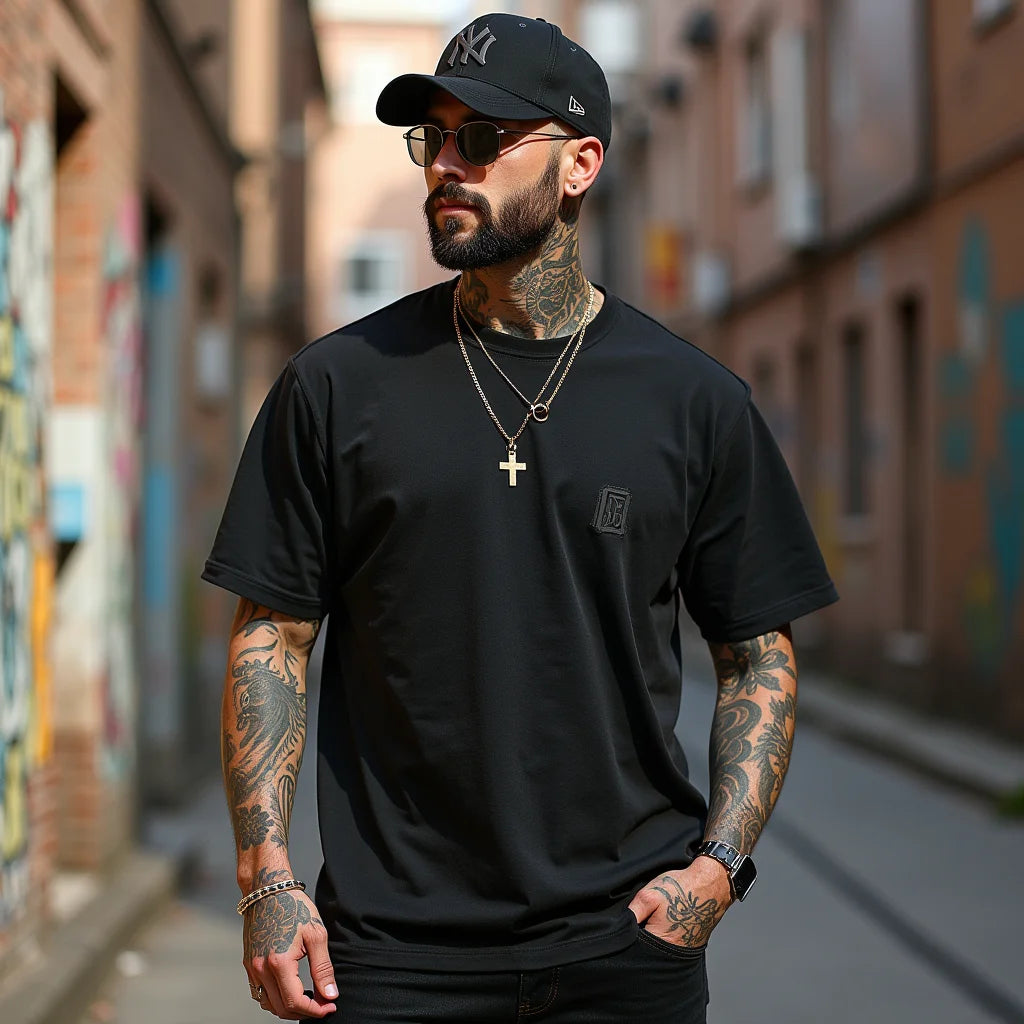 Tattoo-inspired Streetwear - Tattoo-Inspired Streetwear: Ink Drives Bold Everyday Style