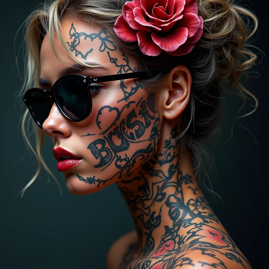 Bold, Tattoo, Graphic, Design, AI Art, Unrealistic, - Bold Tattoo Graphic Design AI Art Unrealistic Visions