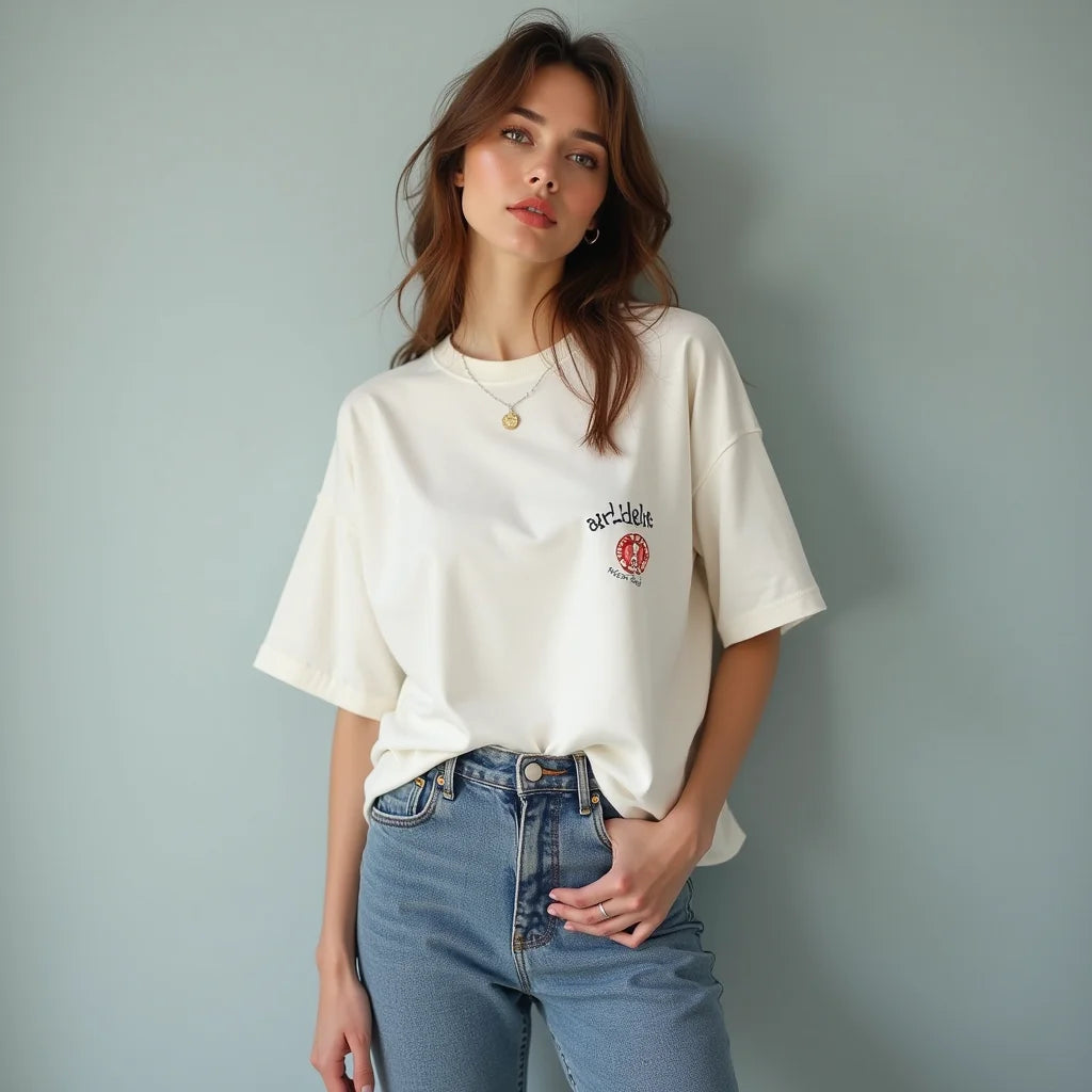 Oversized Graphic Tee - Oversized Graphic Tee Style for Effortless Everyday Looks
