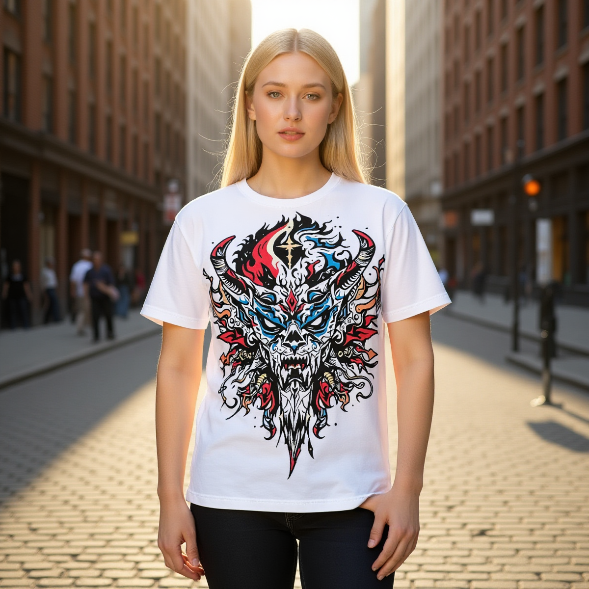 All-Over Print Men's O-Neck T-Shirt | 190GSM Cotton