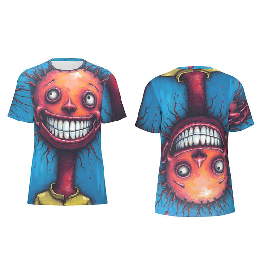 All-Over Print O-Neck T-Shirt | 190GSM Cotton