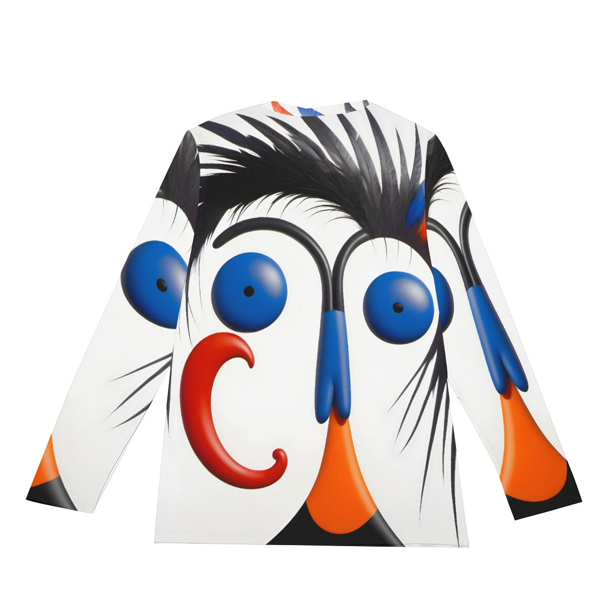 All-Over Print Long Sleeve T-Shirt | 190GSM Cotton