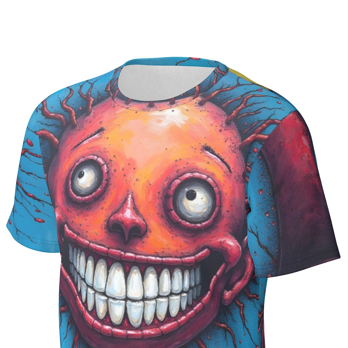 All-Over Print O-Neck T-Shirt | 190GSM Cotton