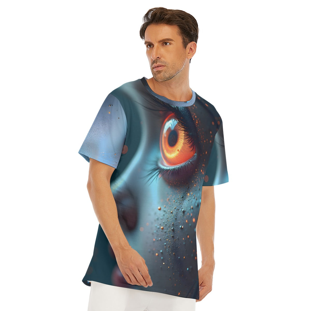 All-Over Print Men's O-Neck T-Shirt | 190GSM Cotton