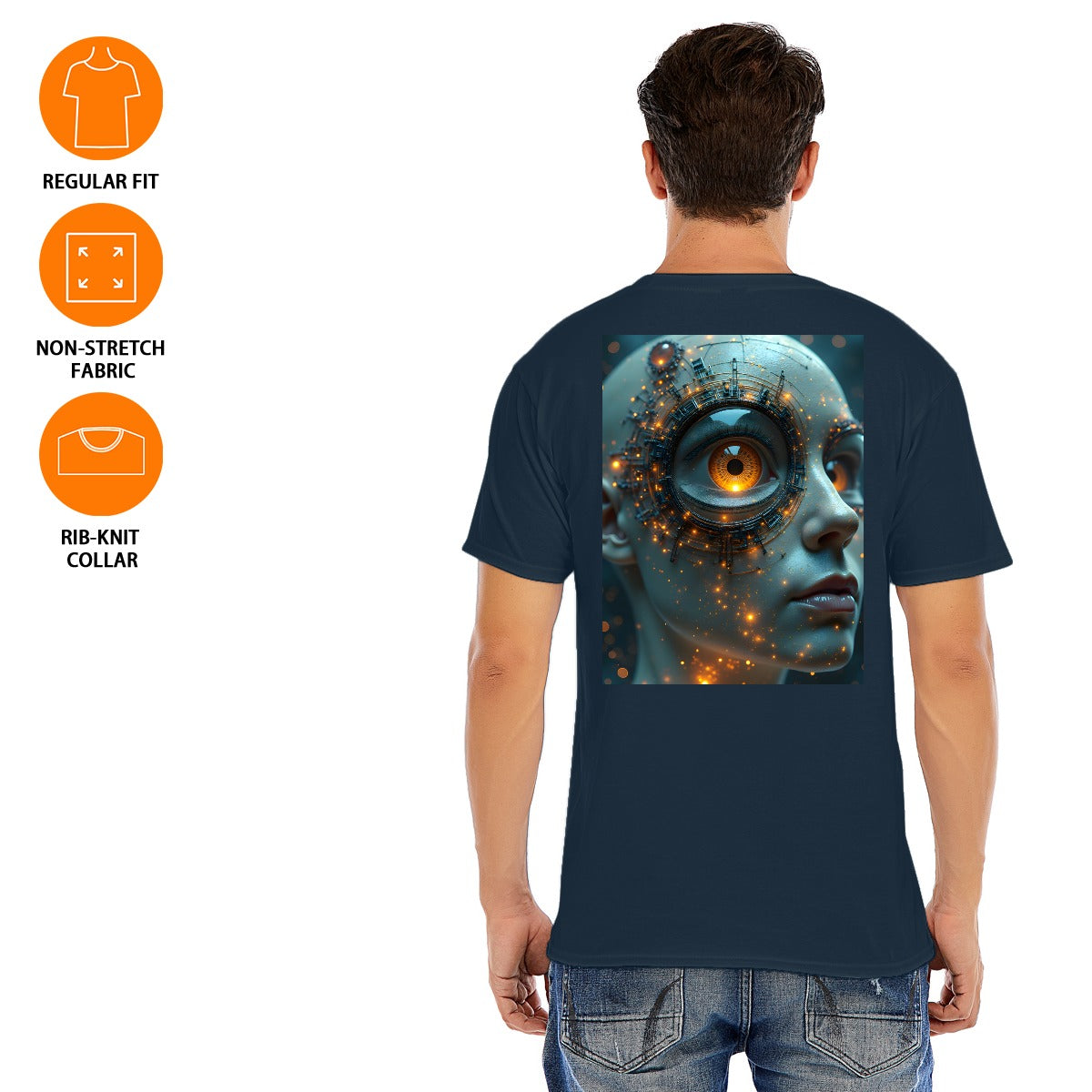 Unisex O-neck Short Sleeve T-shirt | 180GSM Cotton (DTF)