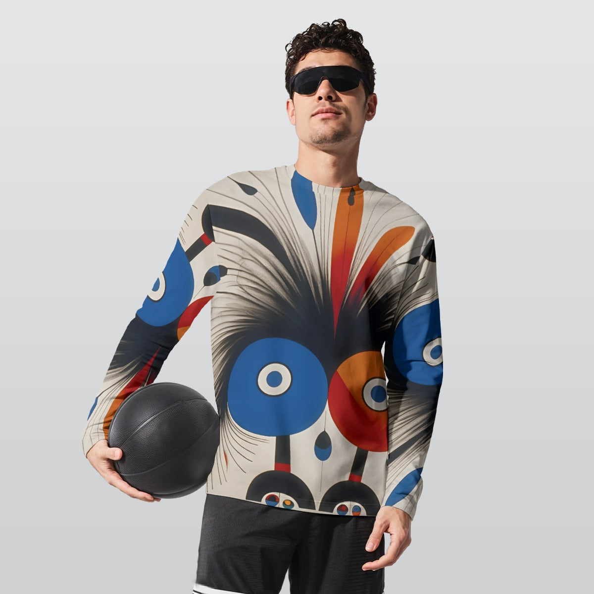 All-Over Print Long Sleeve T-Shirt | 190GSM Cotton