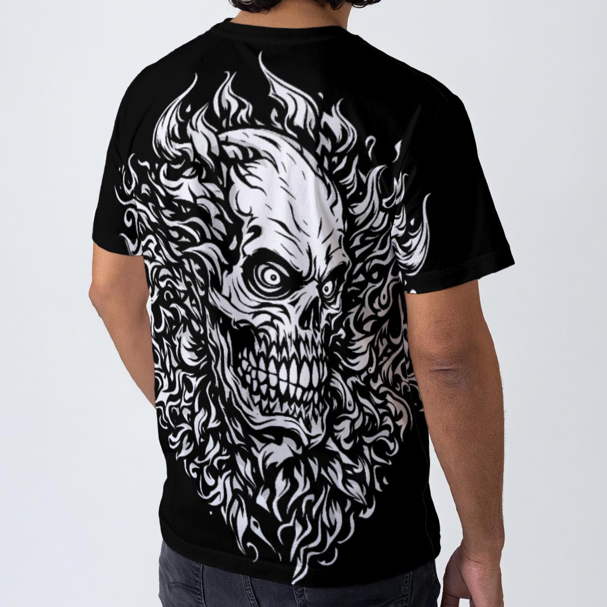 All-Over Print Men's O-Neck T-Shirt | 190GSM Cotton