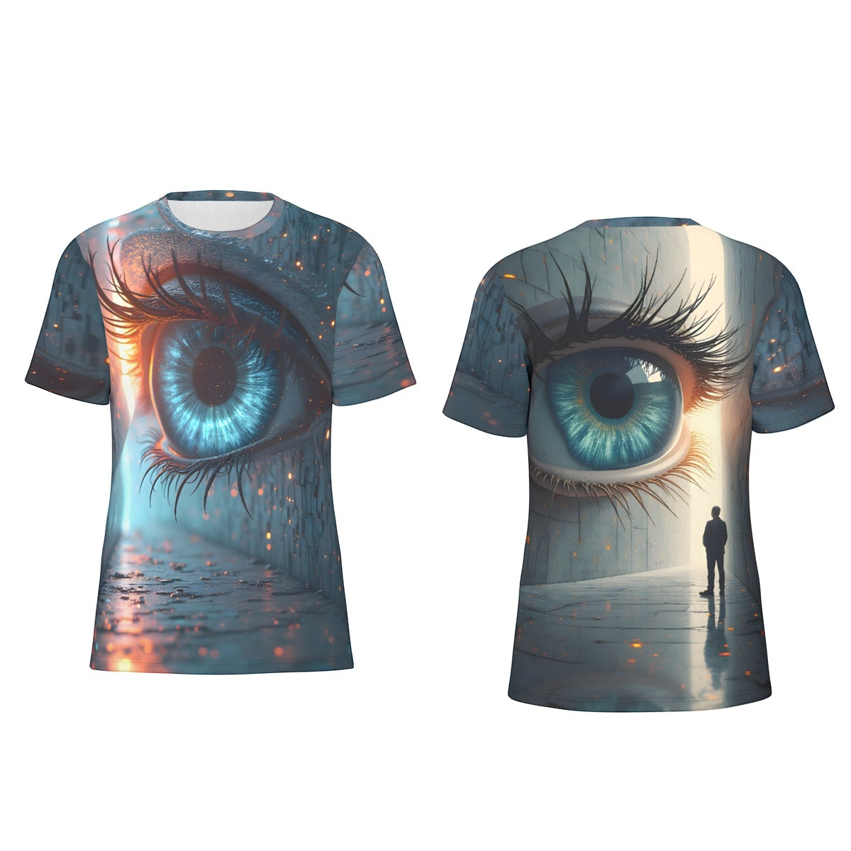 All-Over Print Men's O-Neck T-Shirt | 190GSM Cotton