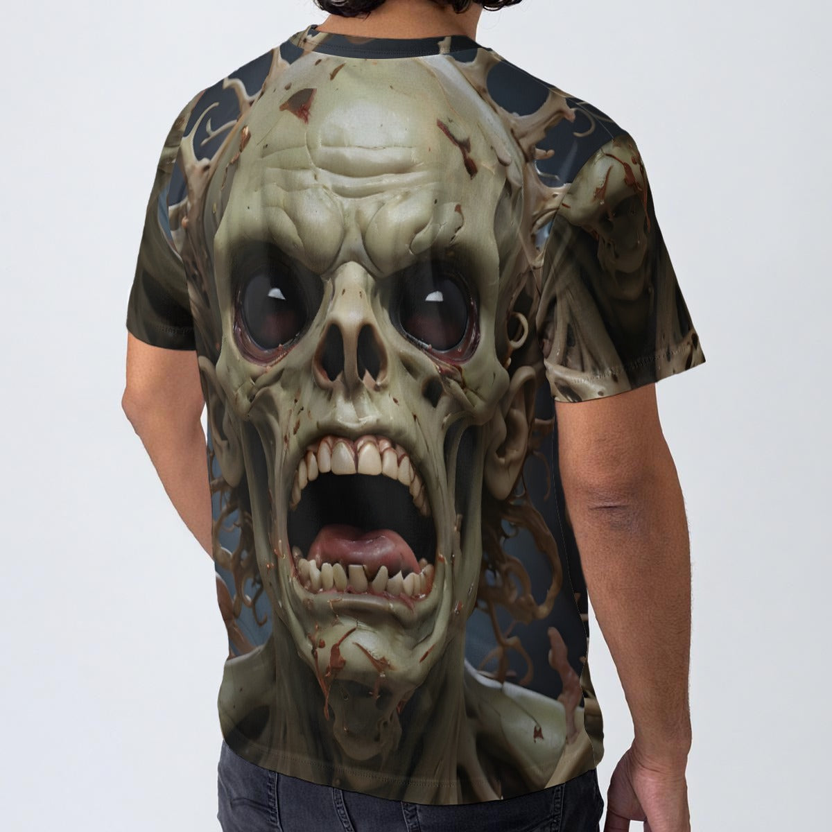 All-Over Print  Cotton T-Shirt