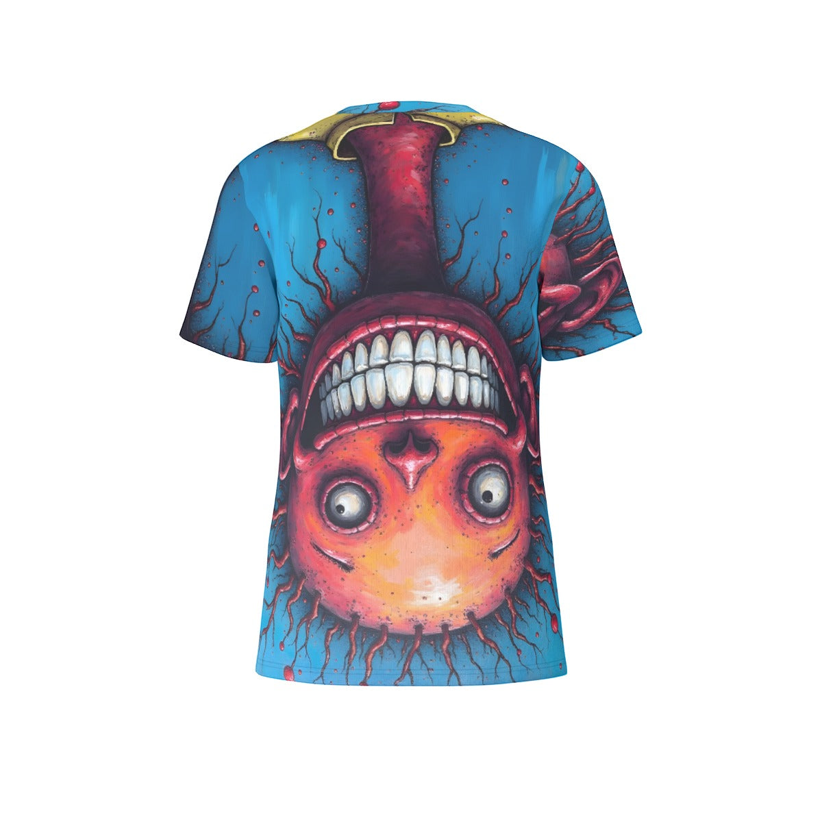 All-Over Print O-Neck T-Shirt | 190GSM Cotton