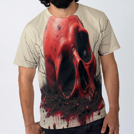 All-Over Print Men's O-Neck T-Shirt | 190GSM Cotton