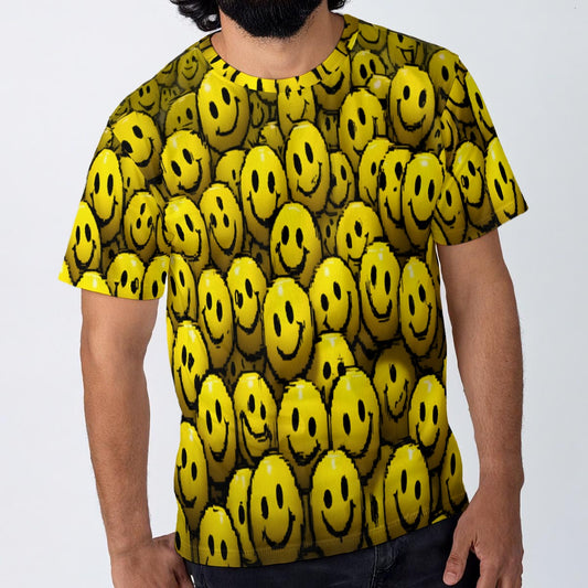 All-Over Print T-Shirt  Cotton