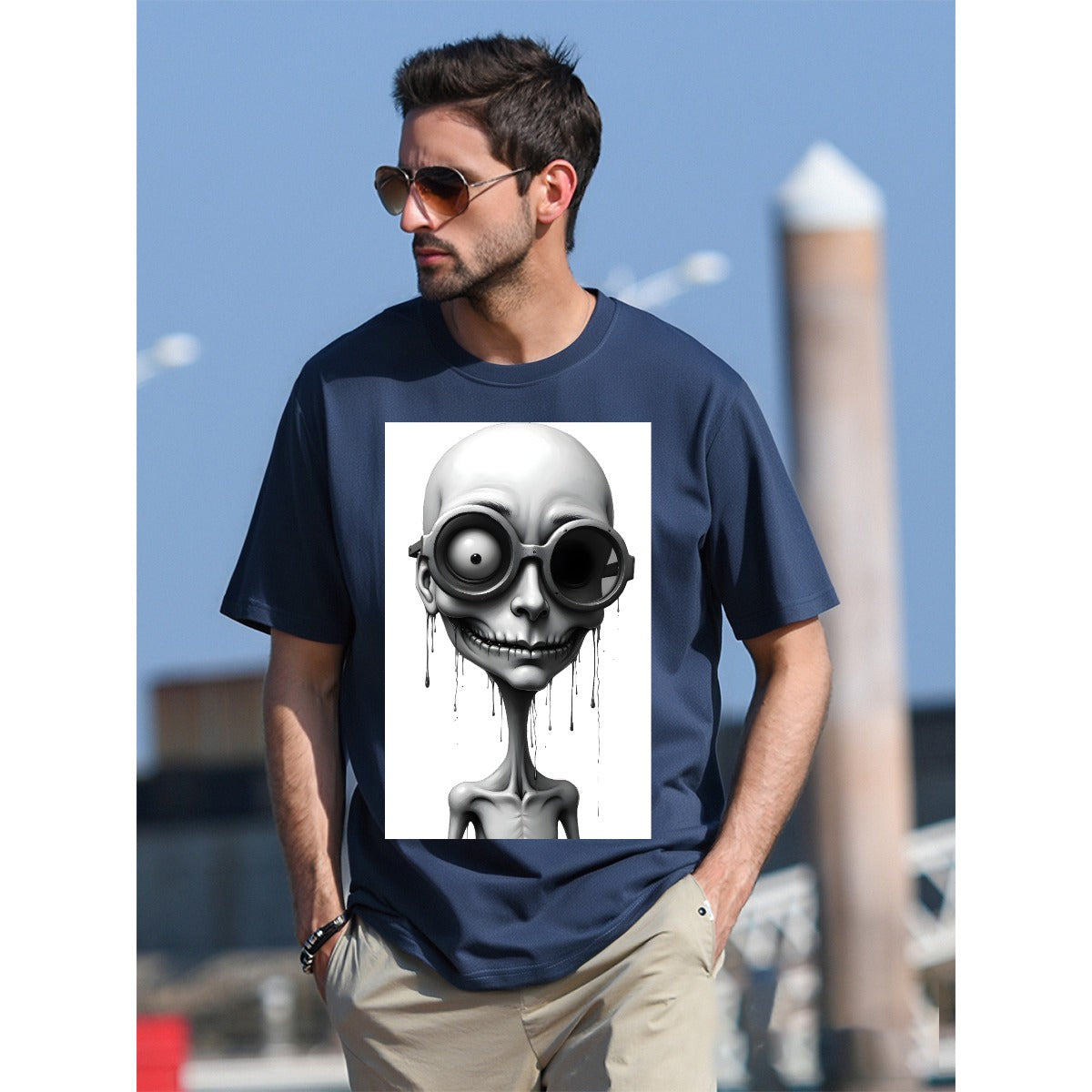 T-Shirt  For The USA|180GSM Front DTF