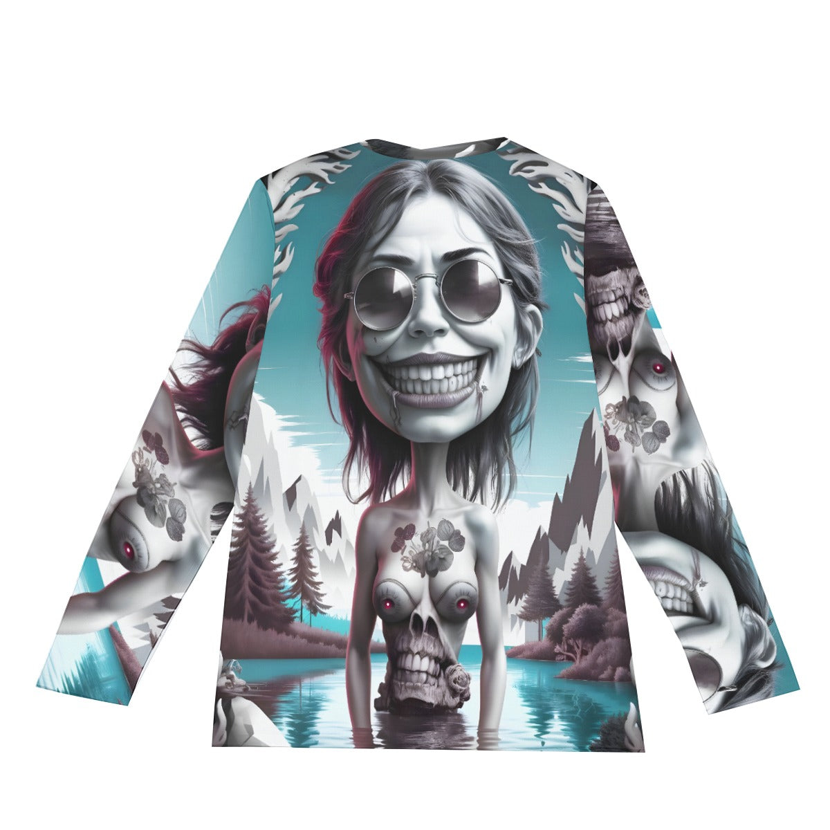 All-Over Print Long Sleeve T-Shirt | 190GSM Cotton