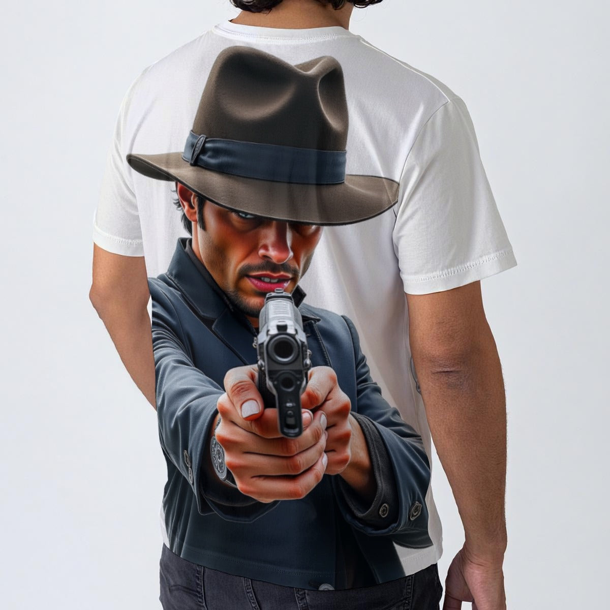 All-Over Print  T-Shirt Cotton