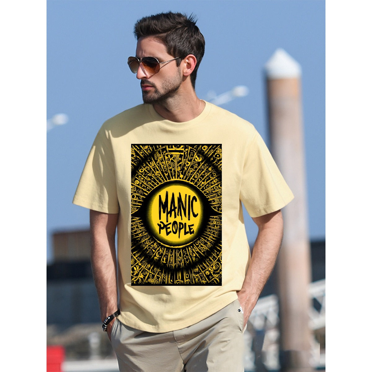 T-Shirt  For The USA 180GSM Front DTF