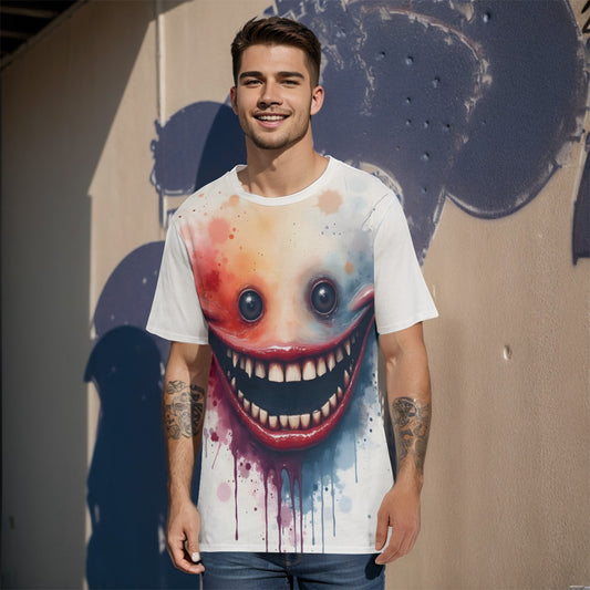 All-Over Print, Crazy AI Designs, Inked Clothing, Tattoo Styled Art,  Unique Print Shirt, Fashionable Wear, Digital Art Tee, Trendy Outfit, Great Gifts