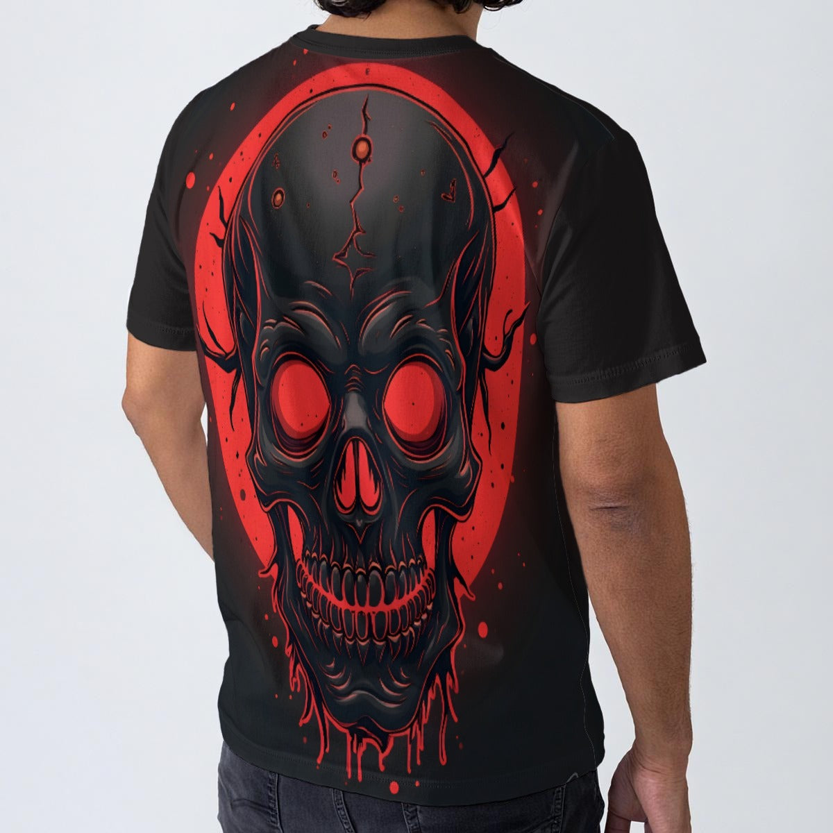 All-Over Print   T-Shirt   Cotton