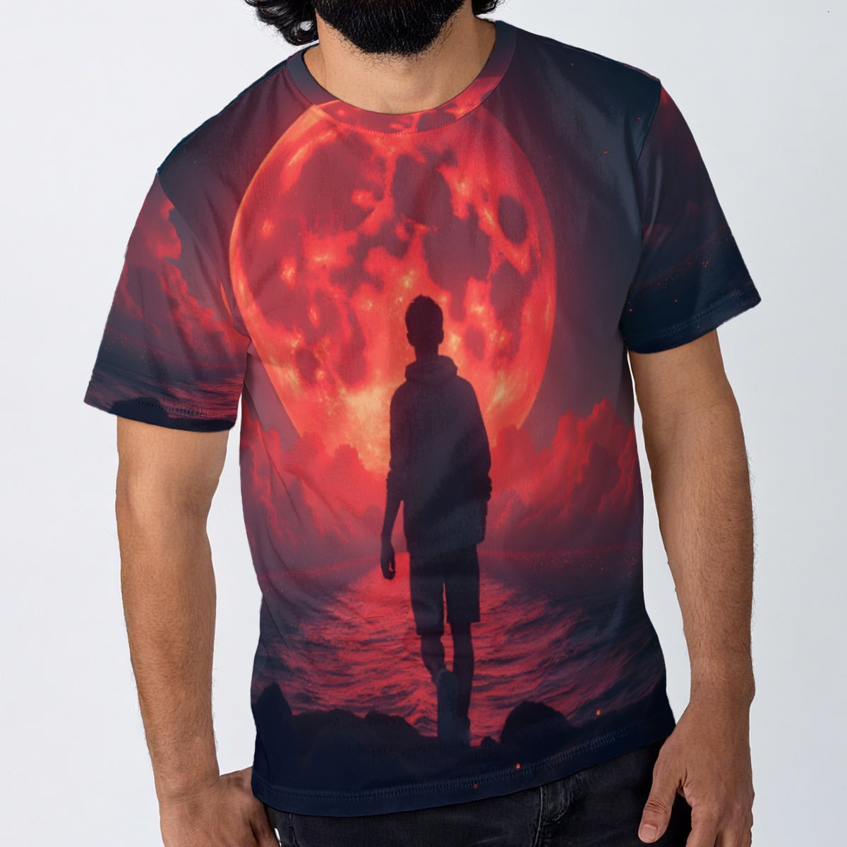 All-Over Print  T-Shirt Cotton