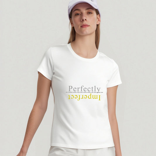 Women's Round-Neck Short-Sleeved T-Shirt For the USA|200GSM Cotton DTF