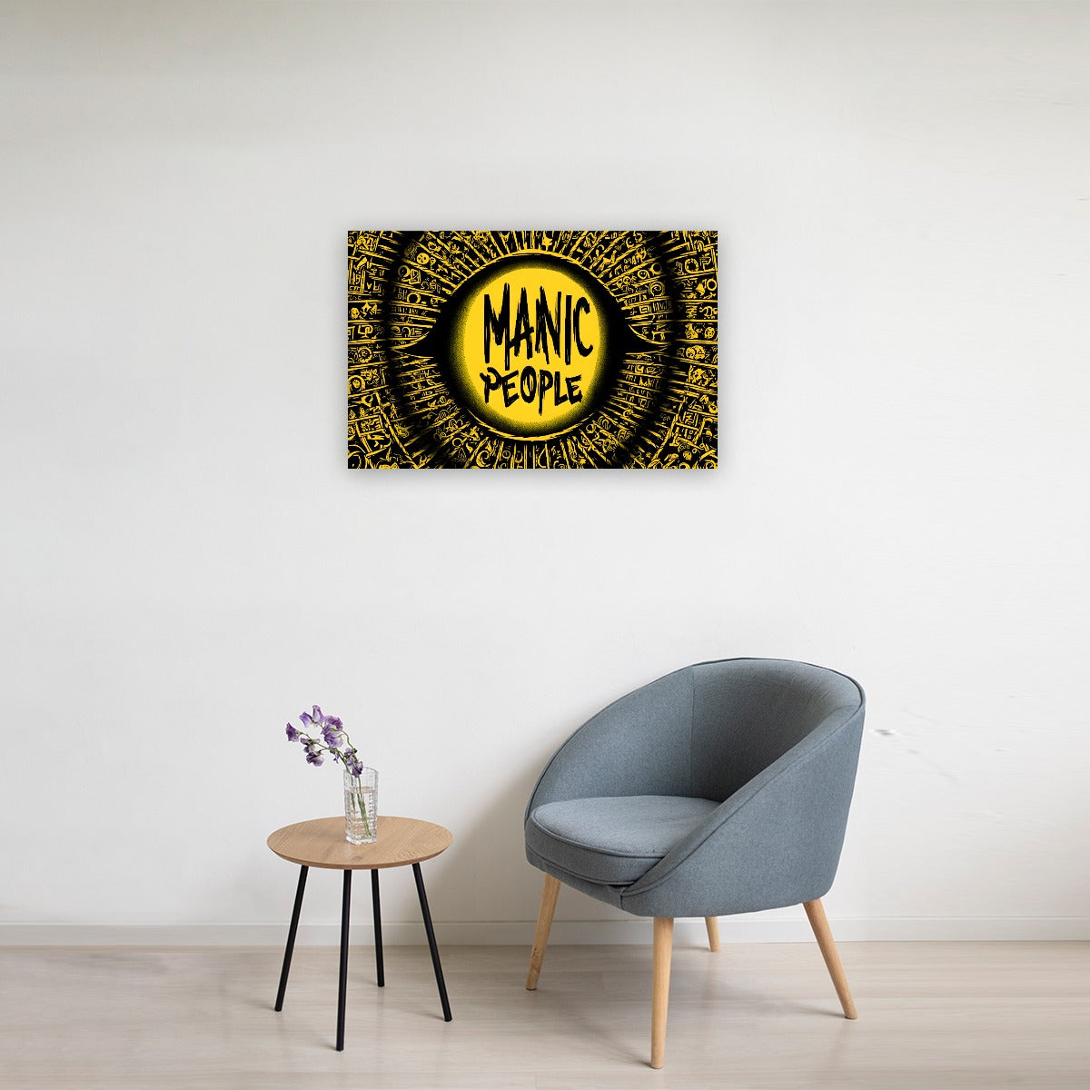 Digital Art, One of a Kind AI Image, Framed Single-Piece Mural    USA