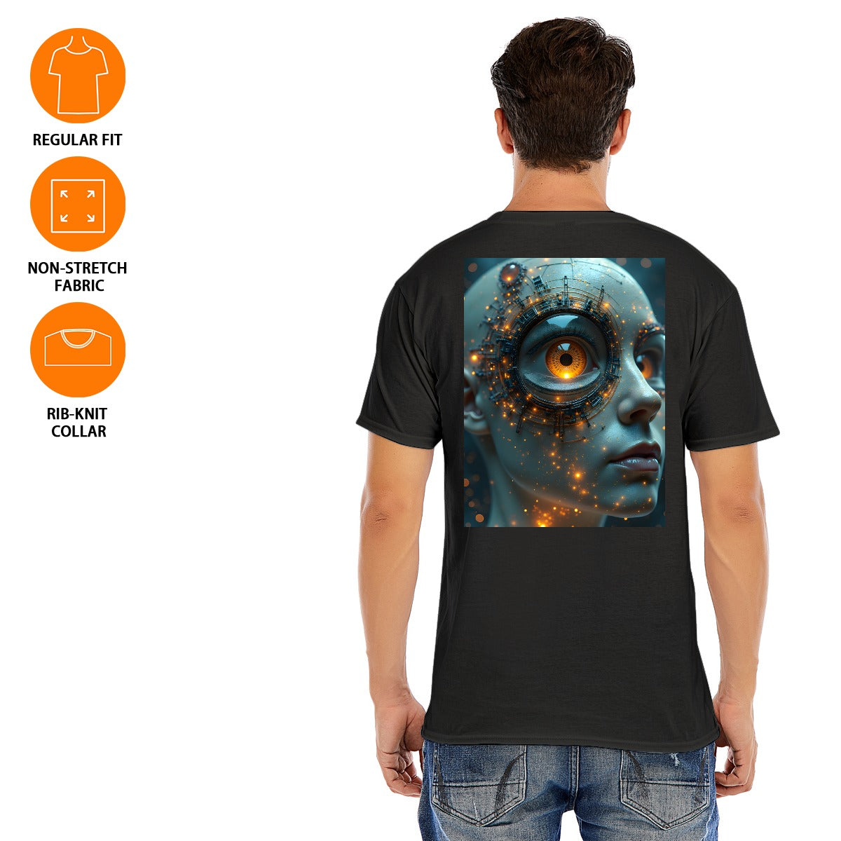 Unisex O-neck Short Sleeve T-shirt | 180GSM Cotton (DTF)