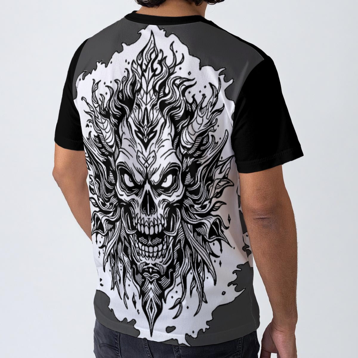 All-Over Print T-Shirt  Cotton