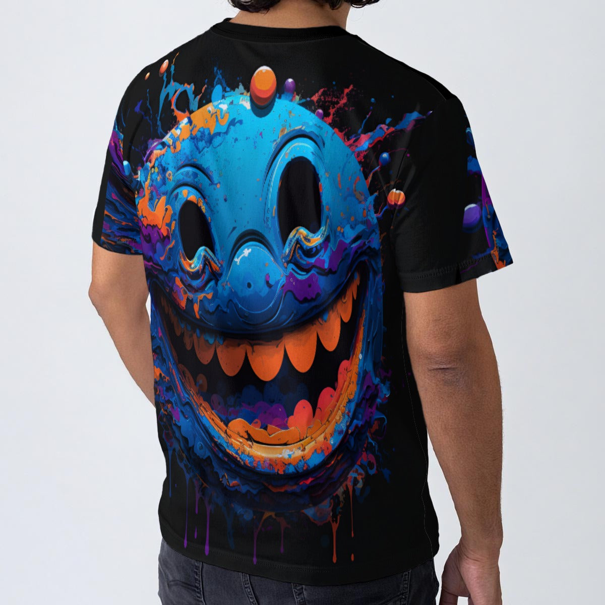 All-Over Print  Cotton T-Shirt