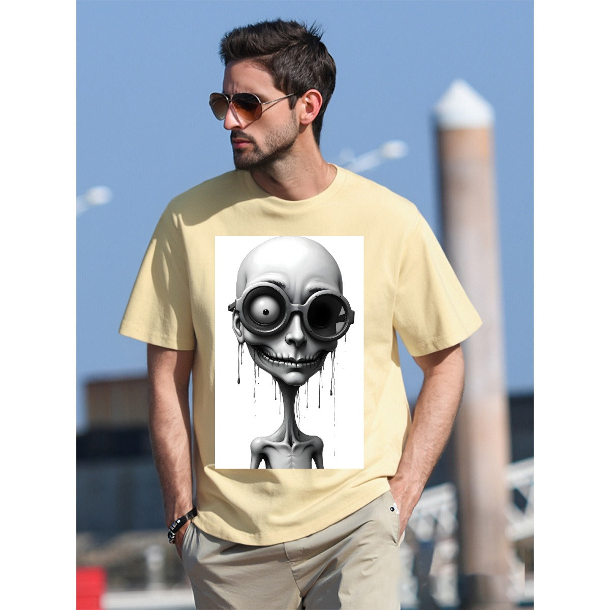 T-Shirt  For The USA|180GSM Front DTF