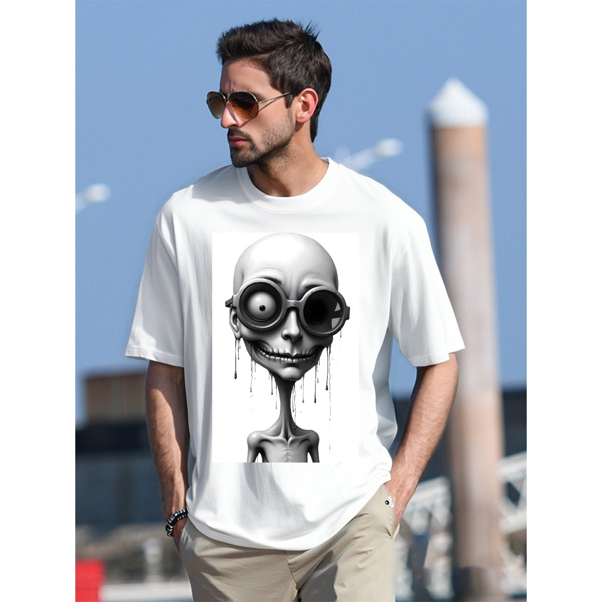 T-Shirt  For The USA|180GSM Front DTF