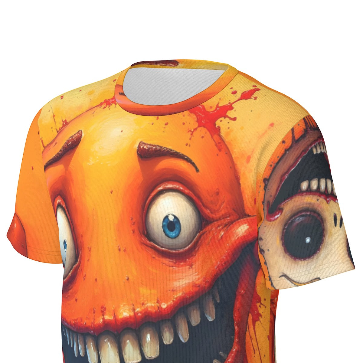 All-Over Print  T-Shirt Cotton, Crazy AI Designed Inked Clothing, Tattoo styled art and surrealism inspired designs