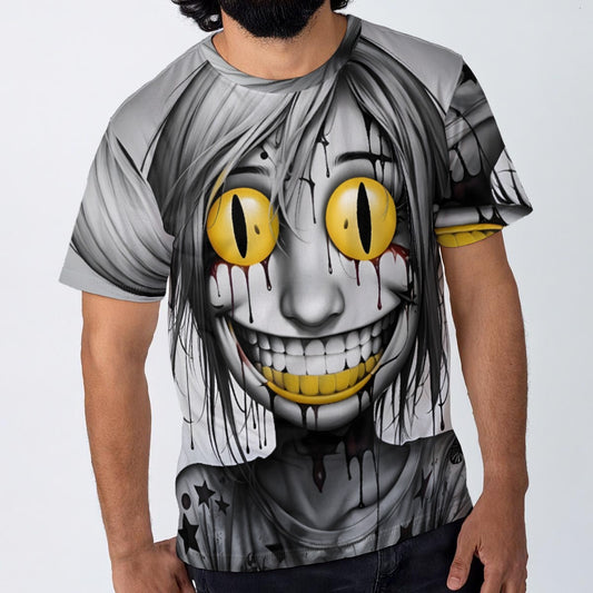 All-Over Print Men's O-Neck T-Shirt | 190GSM Cotton