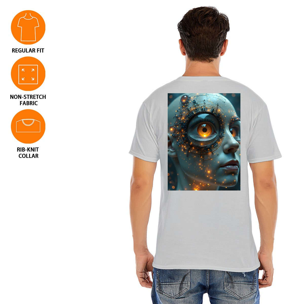 Unisex O-neck Short Sleeve T-shirt | 180GSM Cotton (DTF)