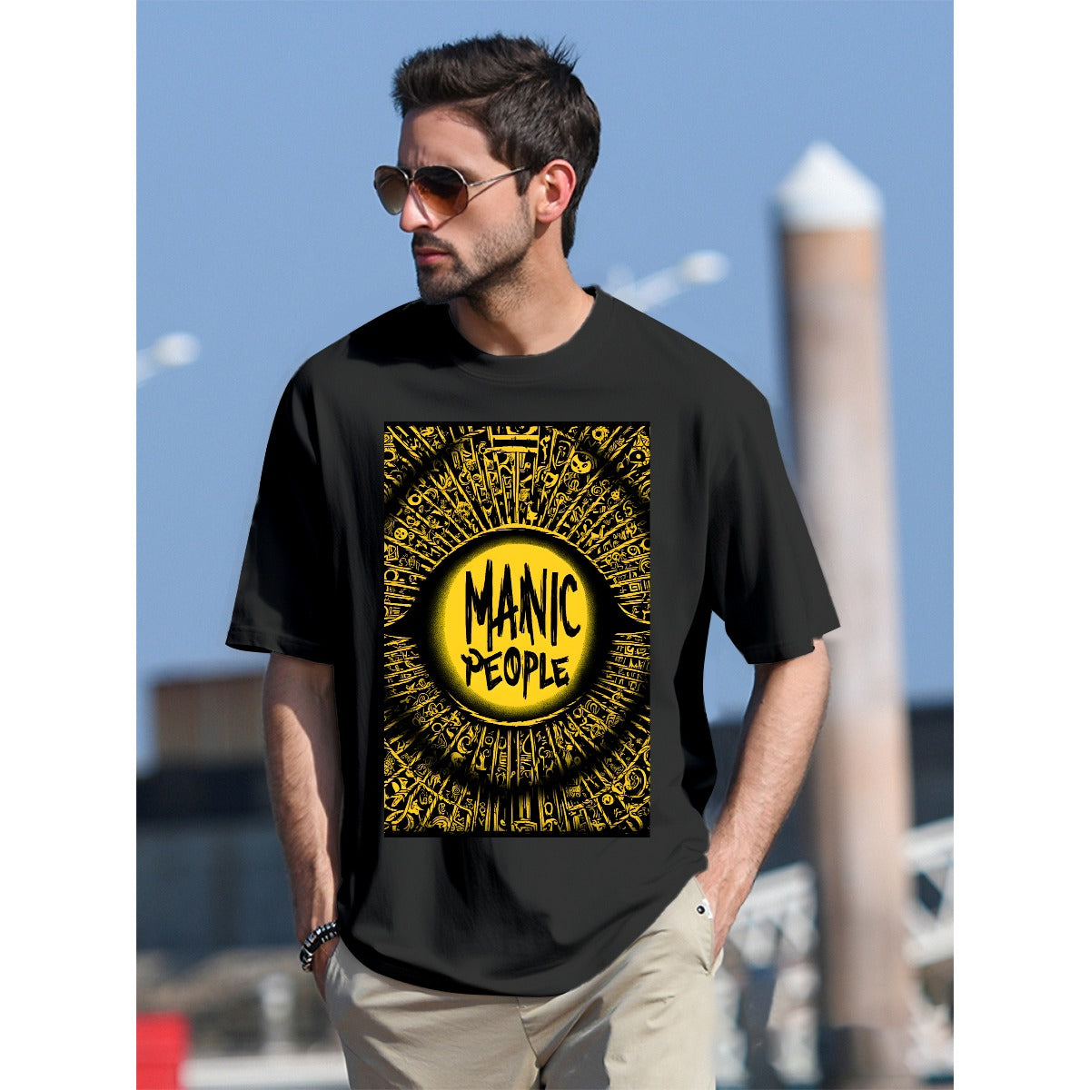 T-Shirt  For The USA 180GSM Front DTF