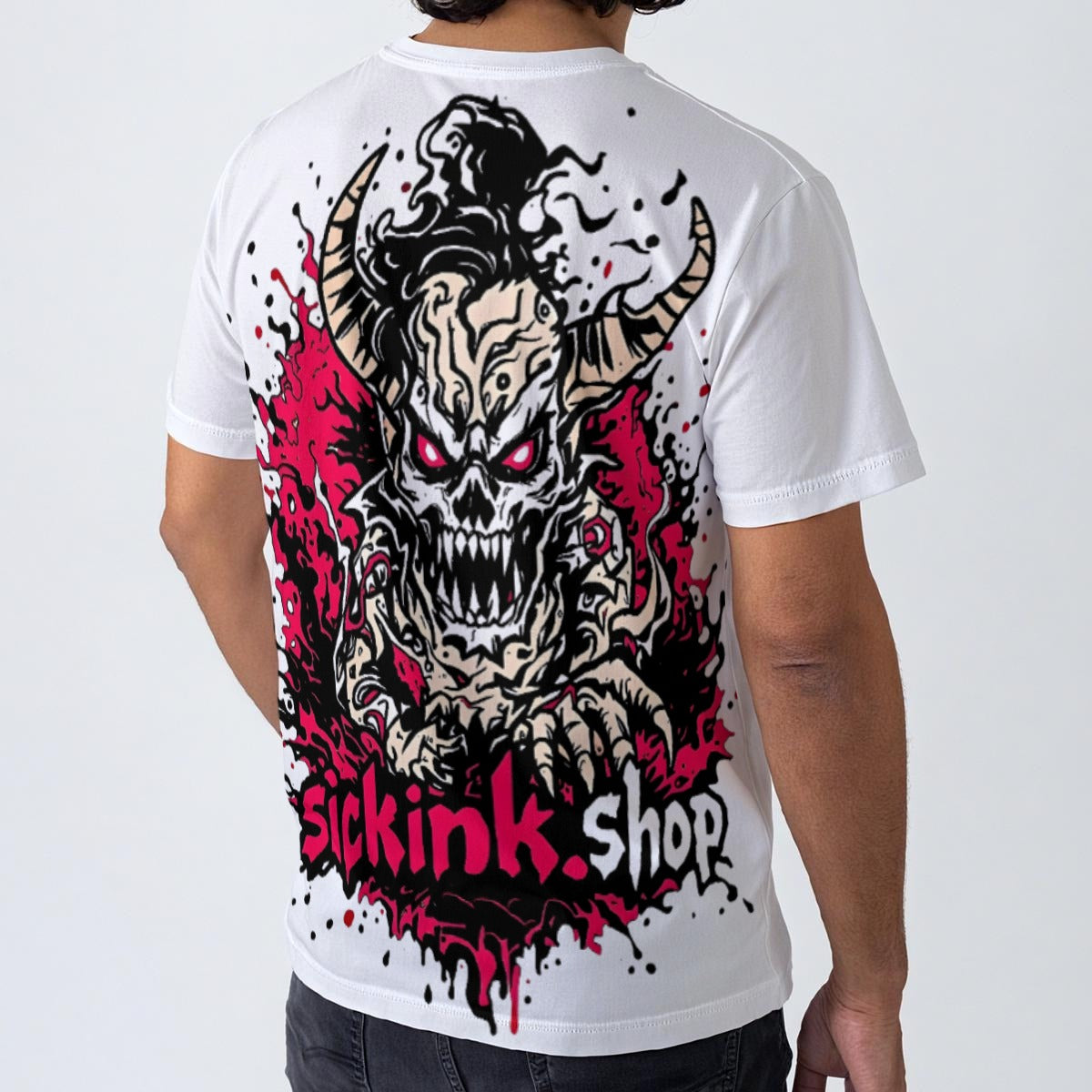 All-Over Print Men's O-Neck T-Shirt | 190GSM Cotton