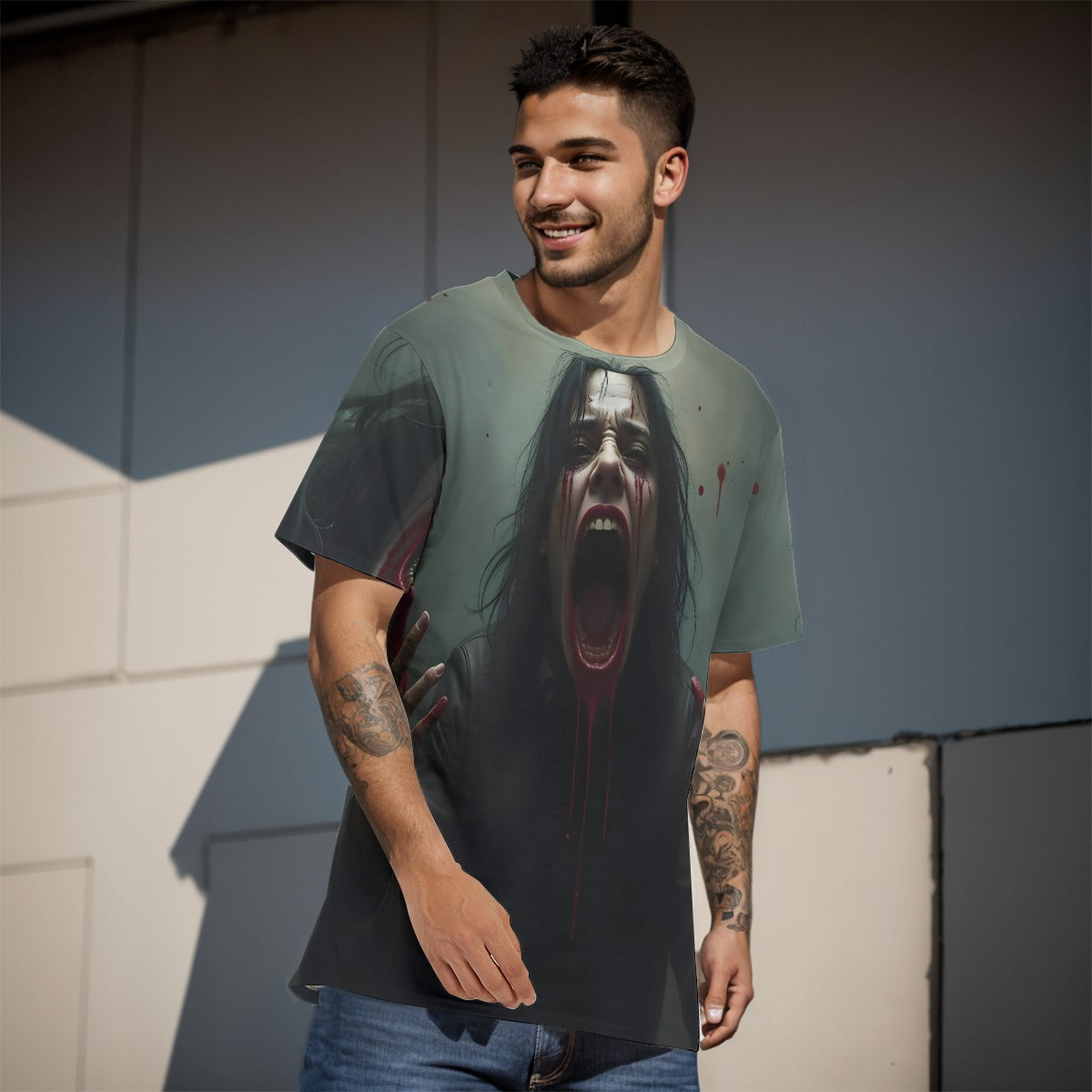 Inked Clothing, Tattoo Style Art, Surreal,  tattoo shirt, tattoo clothing, unisex clothing, unisex t shirt, graphic tee, clothing, custom, tattoo apparel, alternative clothing, clothing marker, unisex shirt