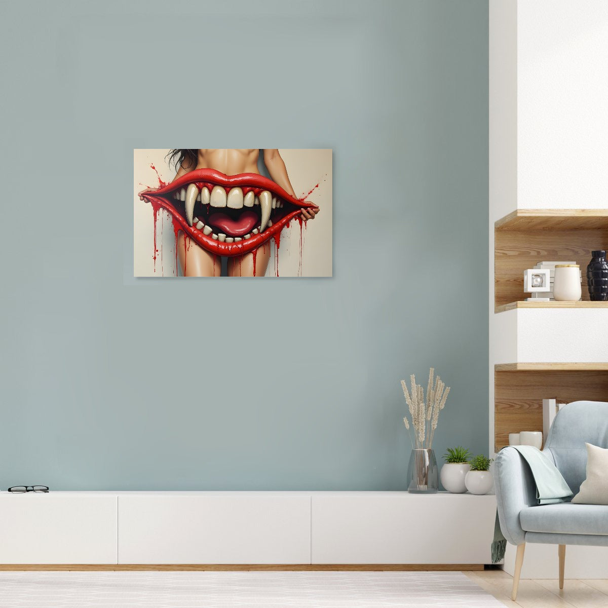 Framed Single-Piece Mural For The USA 3:2