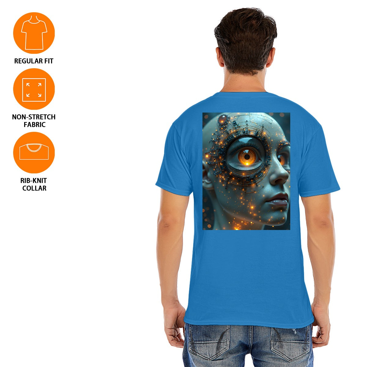 Unisex O-neck Short Sleeve T-shirt | 180GSM Cotton (DTF)