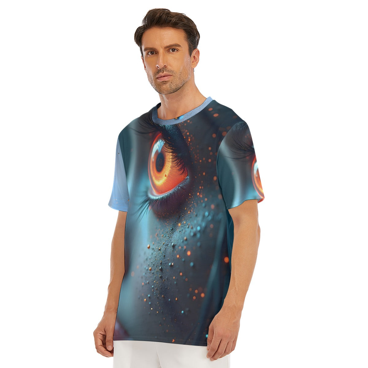 All-Over Print Men's O-Neck T-Shirt | 190GSM Cotton