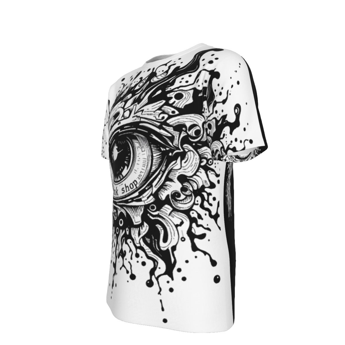 All-Over Print  O-Neck T-Shirt | 190GSM Cotton