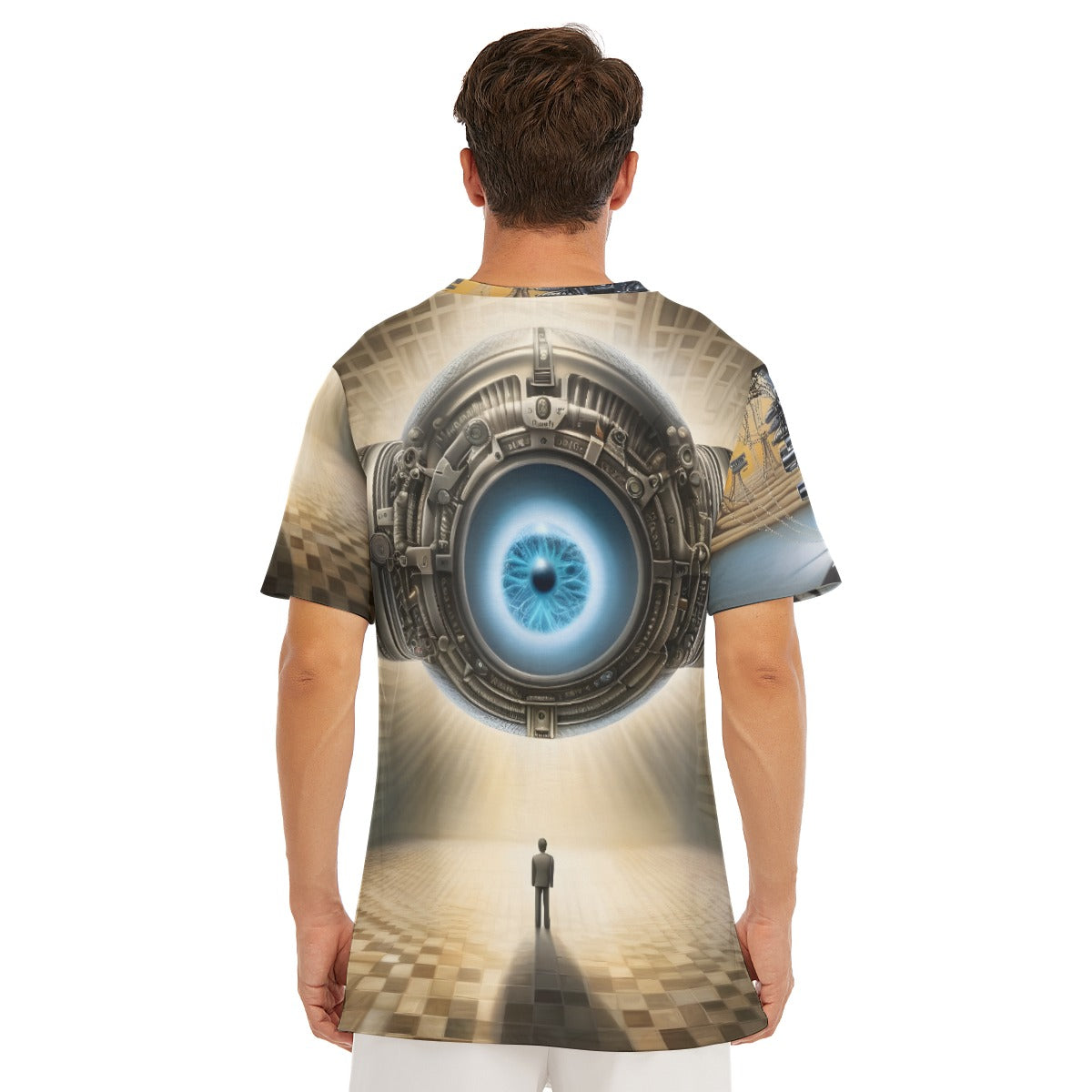 All-Over Print Men's O-Neck T-Shirt | 190GSM Cotton