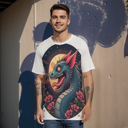 All-Over Print  T-Shirt | 190GSM Cotton