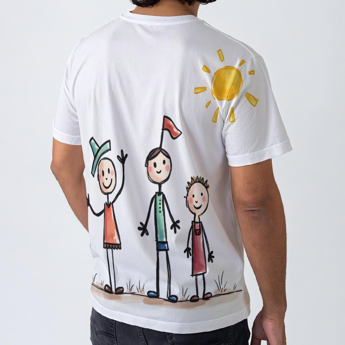 All-Over Print   T-Shirt Cotton