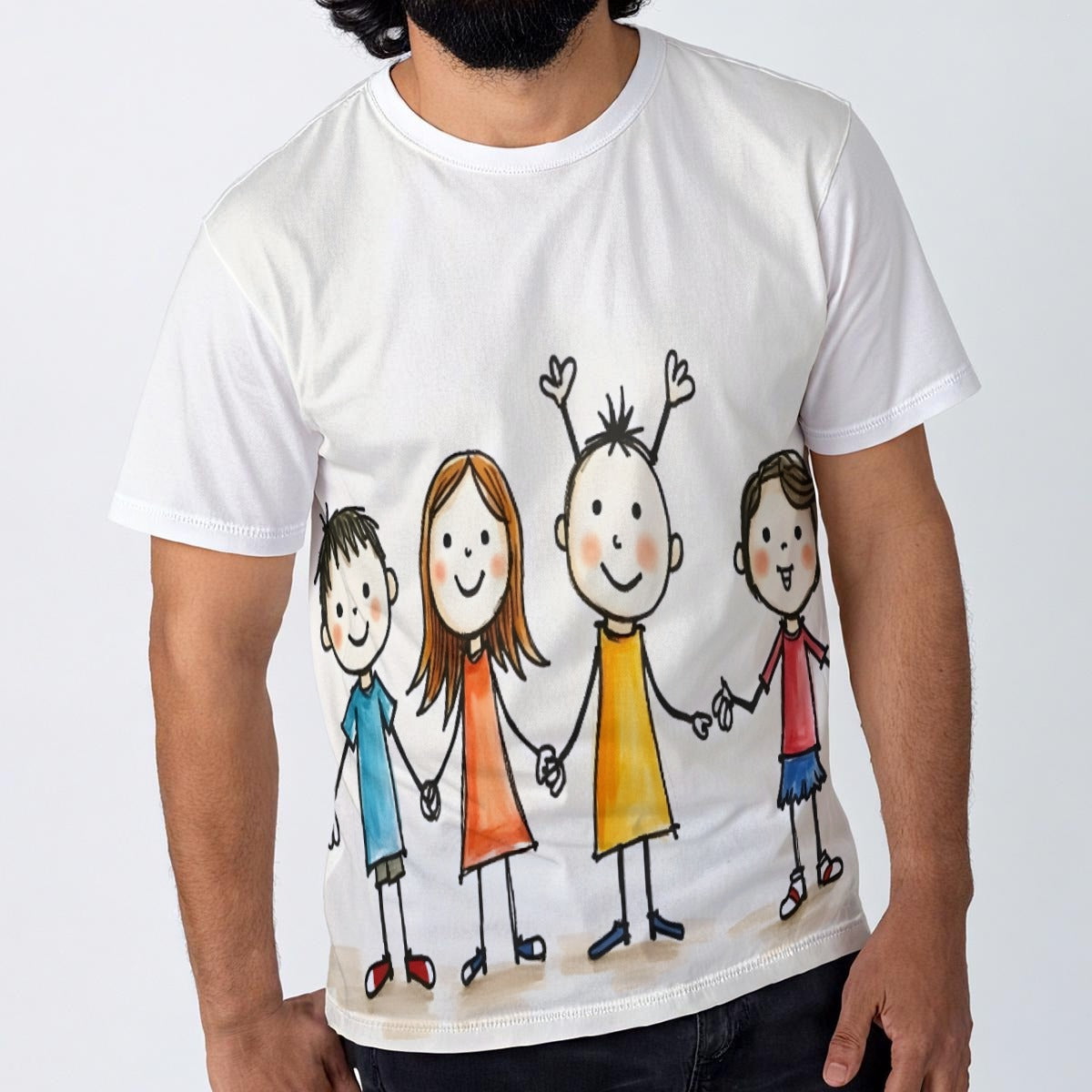 All-Over Print   T-Shirt Cotton